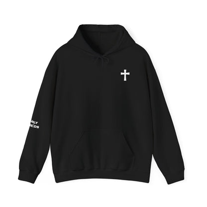 'Purchased with Blood' Inspirational Biblical Design - High Quality Fleece Hoodie -