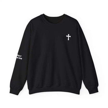 Discreet, Elegant Cross High Quality Fleece Hoodie