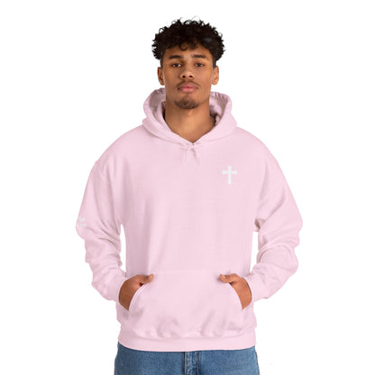 Discreet, Elegant Cross High Quality Fleece Hoodie